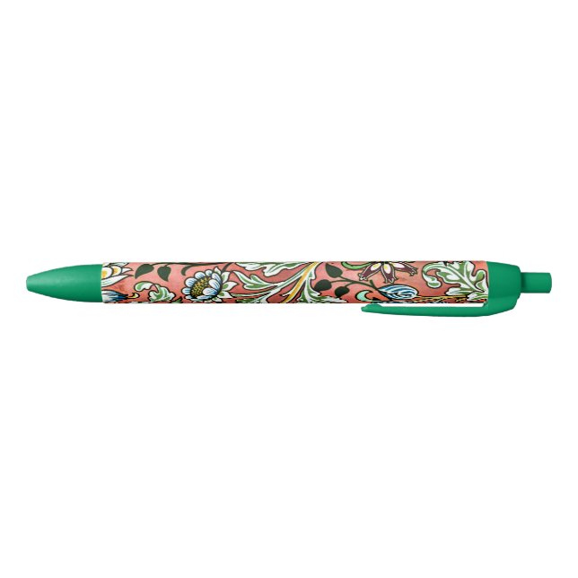 Stylo Noir William Morris design - Hyacinth (Bas)