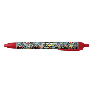 Stylo Noir William Morris design, Snakeshead