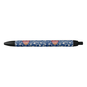 Stylo Noir William Morris Motif Medway