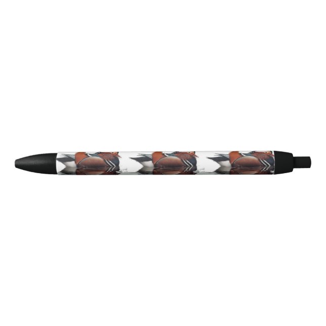 Stylo Noir Wood Duck (Devant)