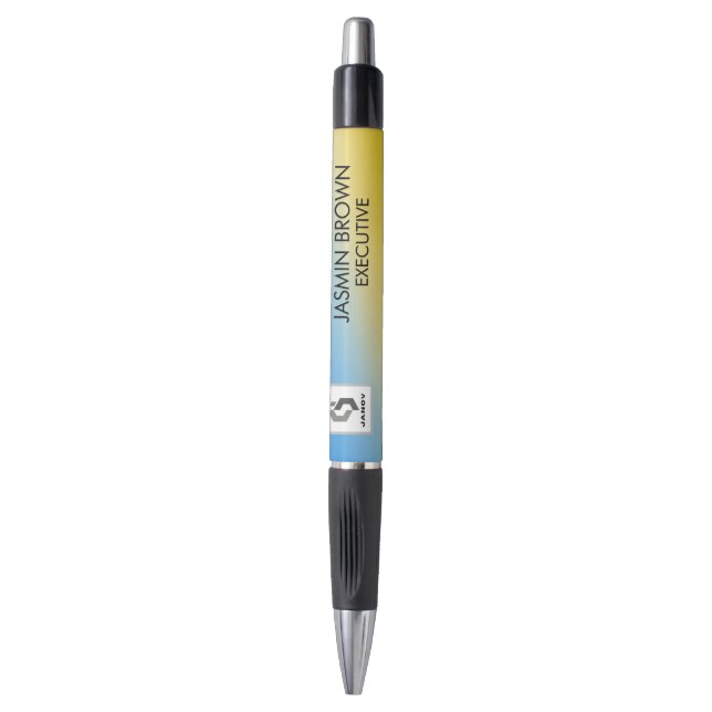 Stylo nom de fond magique Personnalisé  (Devant (Vertical))