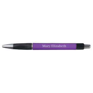Stylo Nom ou initiales de la Personnaliser Violet