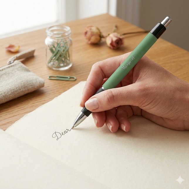 Stylo Nom Personnalisé Élégant (Elegant Personalized Name Pen)