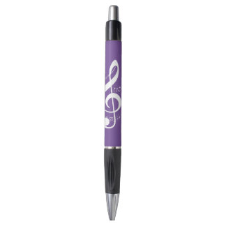 Stylo Note violette de musique