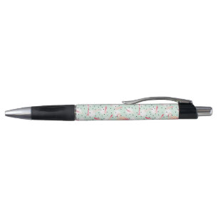 Stylo Oiseau de Flamant rose avec des plumes
