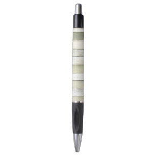 Stylo Olive bio Faux Ivoire Bois Grandes Pâtes Noël