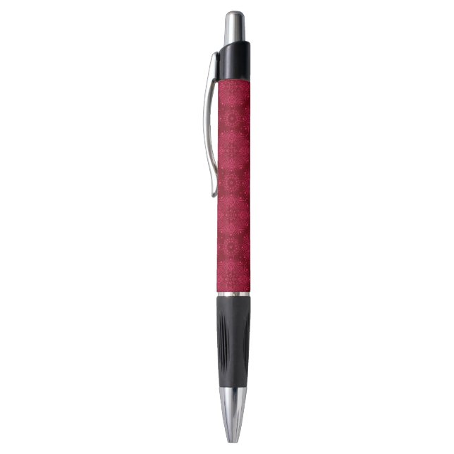 Stylo Ornement rouge (Haut (Vertical))