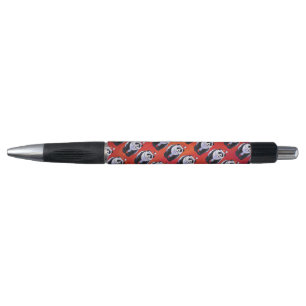 Stylo Ours de panda à Santa Hat sur Rouge