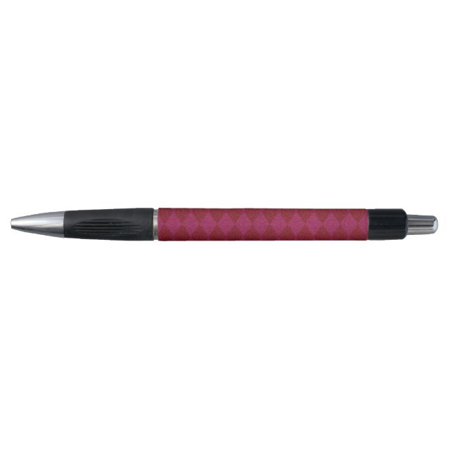Stylo Pailletés diamant rose et rouge (Devant)