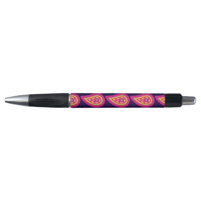 Stylo Paisley coloré (Devant)