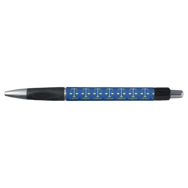 Stylo Panneau étoile balance dorée de la balance (Devant)