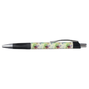Stylo papillon aquarelle