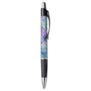 Stylo Papillons colorés volant