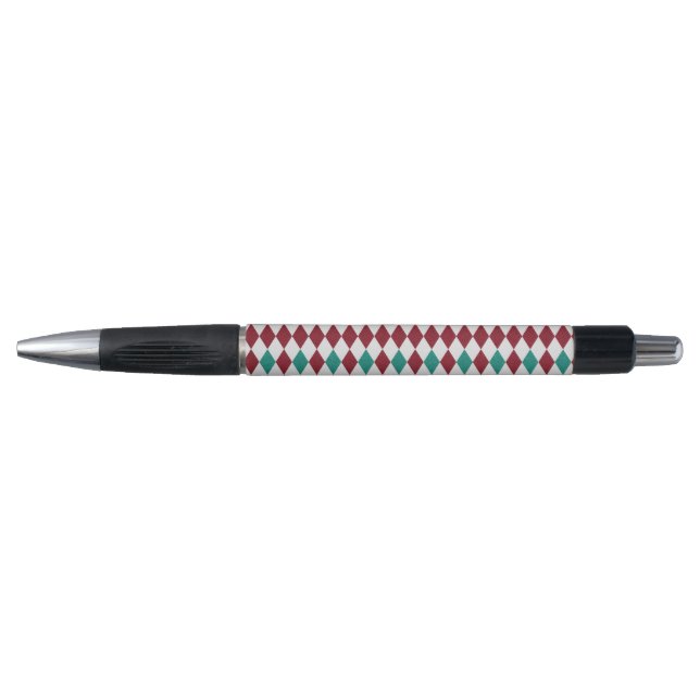 Stylo Parties scintillant Diamant Rouge et Bleu (Devant)
