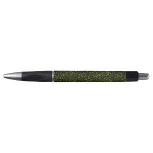 Stylo Parties scintillant vert pomme foncée