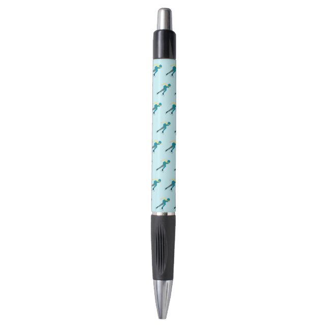 Stylo Patinage de vitesse (Devant (Vertical))