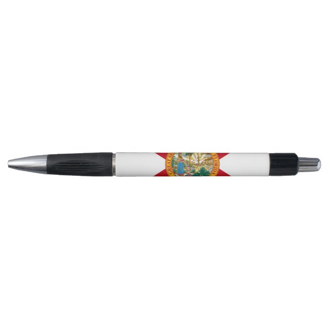 Stylo patriotique avec drapeau de Floride, U.S.A. (Devant)