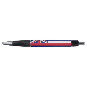 Stylo patriotique avec drapeau de l'État d'Hawaii,