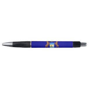 Stylo patriotique avec drapeau de l'État du Michig