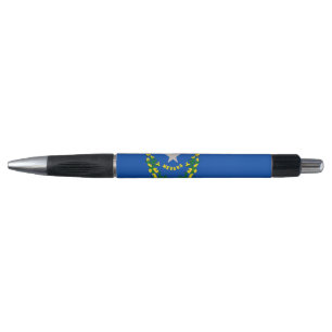 Stylo patriotique avec drapeau de l'état du Nevada