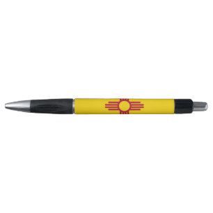 Stylo patriotique avec drapeau de l'État du Nouvea