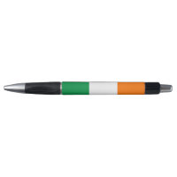 Stylo patriotique avec drapeau d'Irlande