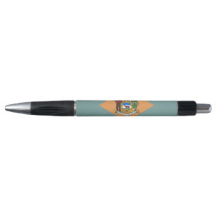 Stylo patriotique avec drapeau du Delaware, U.S.A.