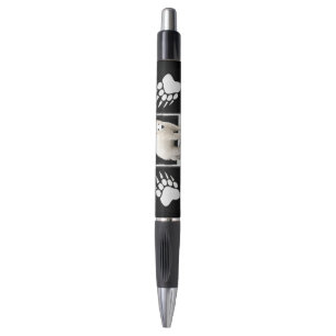 Stylo Peinture de l'ours polaire - Art original de la fa