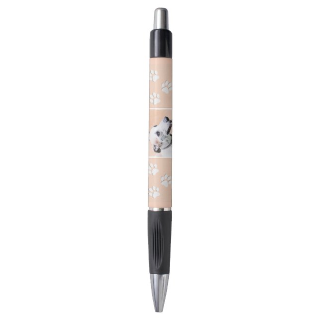 Stylo Peinture Greyhound - Cute Original Chien Art (Devant (Vertical))
