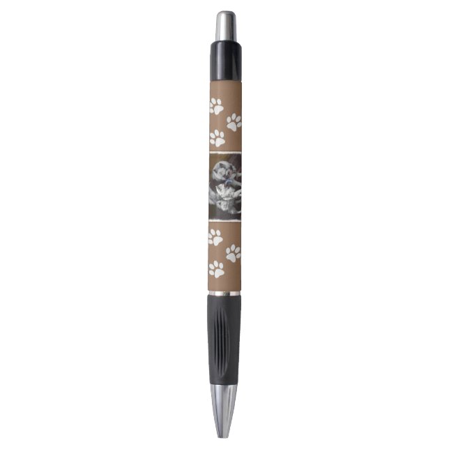 Stylo Peinture Keeshond Playtime - Jolie art original ch (Devant (Vertical))