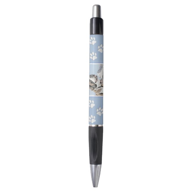 Stylo Peinture Saint Bernard - Cute Original Chien Art (Devant (Vertical))