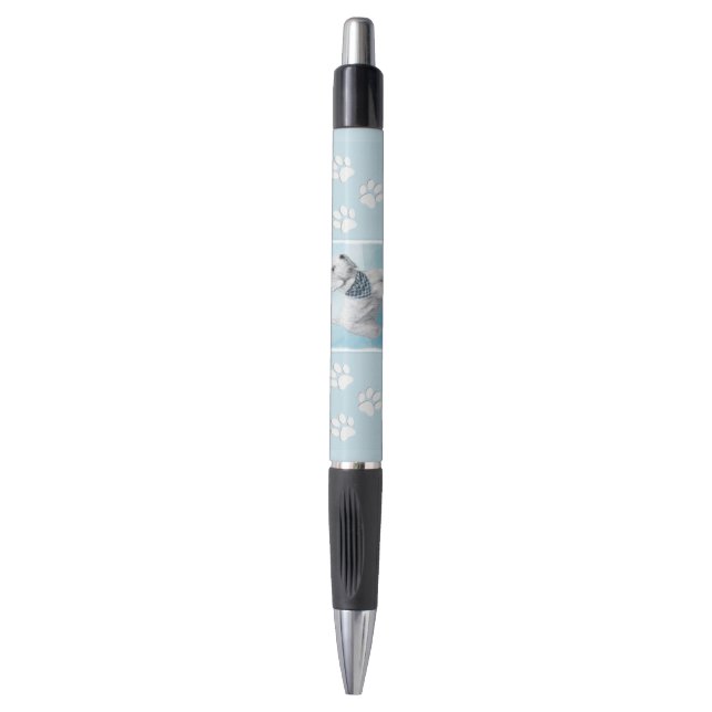 Stylo Peinture Sealyham Terrier - Cute Original Chien Ar (Devant (Vertical))