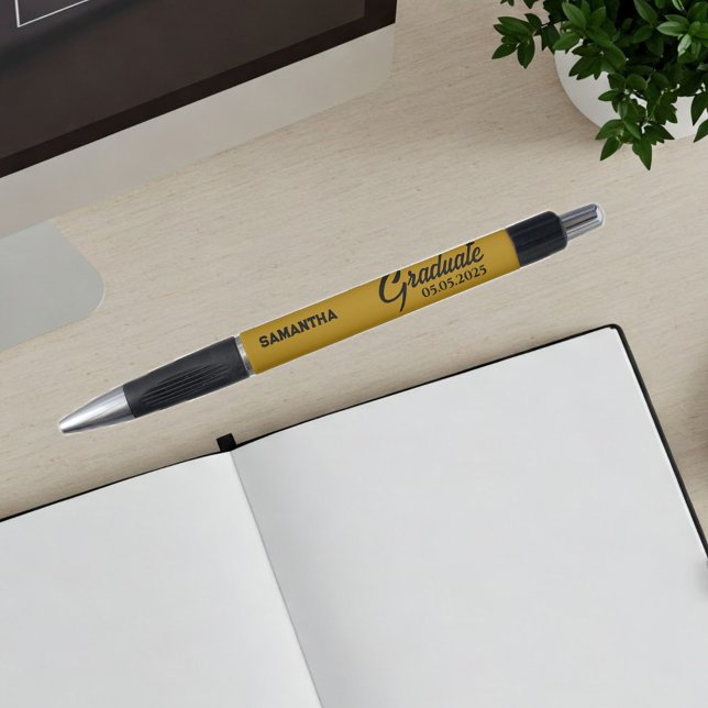 Stylo Personalized Graduate Pen - Custom Name & Date   (Créateur téléchargé)