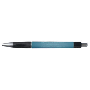 Stylo Personnalisé Blue Turquoise Business