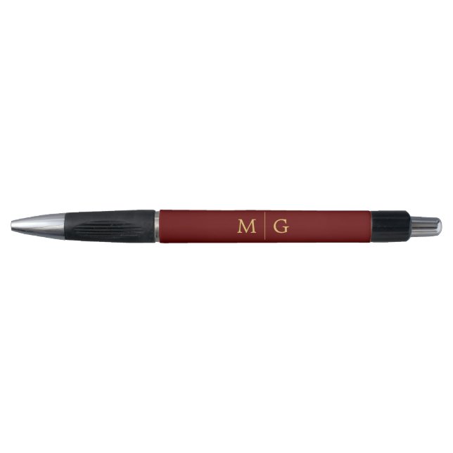 Stylo personnalisé Emmy avec monogramme pour écrit (Devant)
