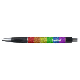 Stylo Personnalisez les étincelles vibrantes de drapeau