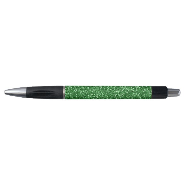 Stylo Peut Vert Paillettes (Devant)