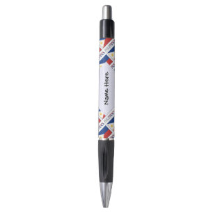 Stylo Philippines et drapeau philippin personnalisé en m