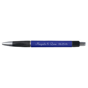 Stylo Phthalo Bleu Faveurs de mariage personnalisées