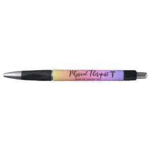 Stylo Physique Thérapiste Stylish Rainbow Personnalisé