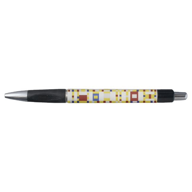 Stylo Piet Mondrian Broadway Boogie Woogie Art Abstrait (Devant)