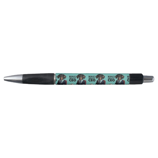 Stylo Plus petit PDG du monde, mignon et drôle dachshund (Devant)