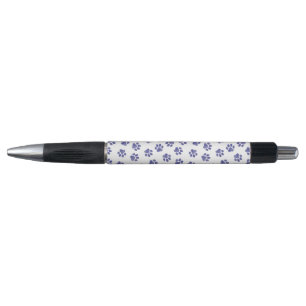 Stylo Poches de Doodle, Paws de Chien, Paws Bleus de Mar