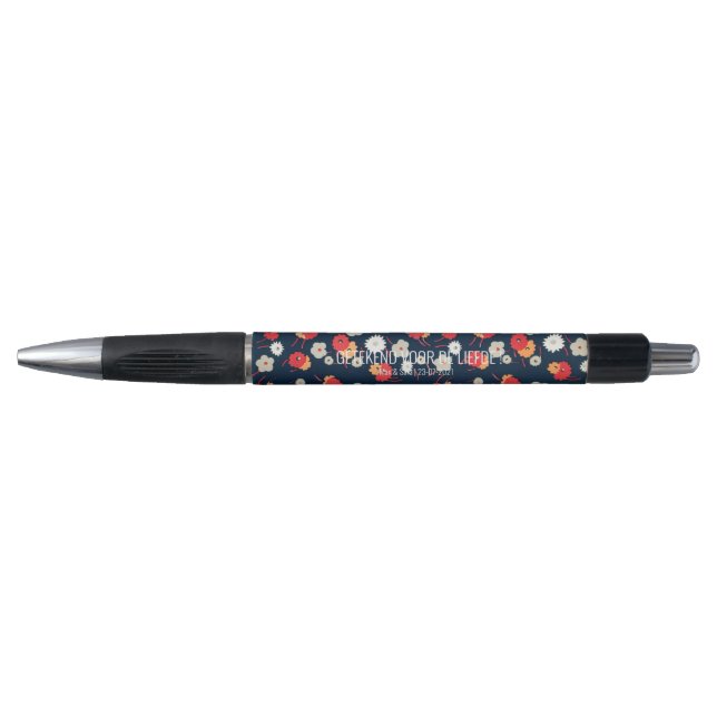 Stylo Poignées en pelures  (Devant)
