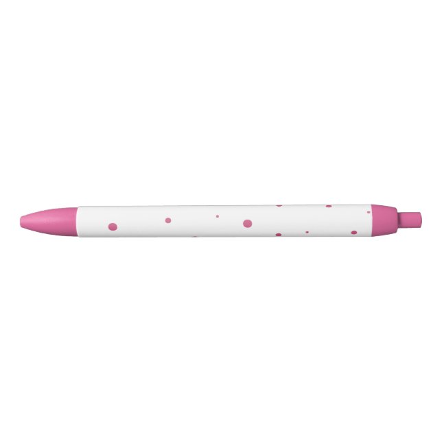 Stylo Polkadot Rose Vibrant (Devant)