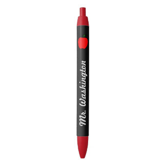 Stylo pomme pour enseignant tableau noir