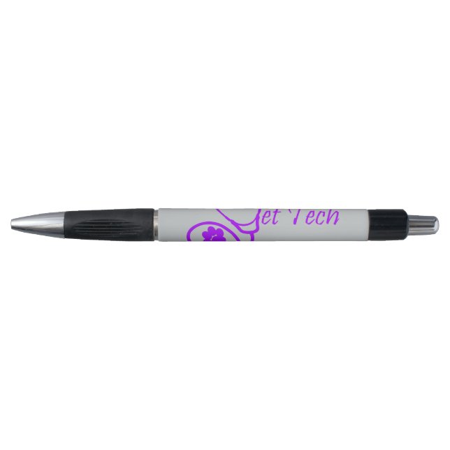 Stylo pourpre de conception de stéthoscope de (Devant)