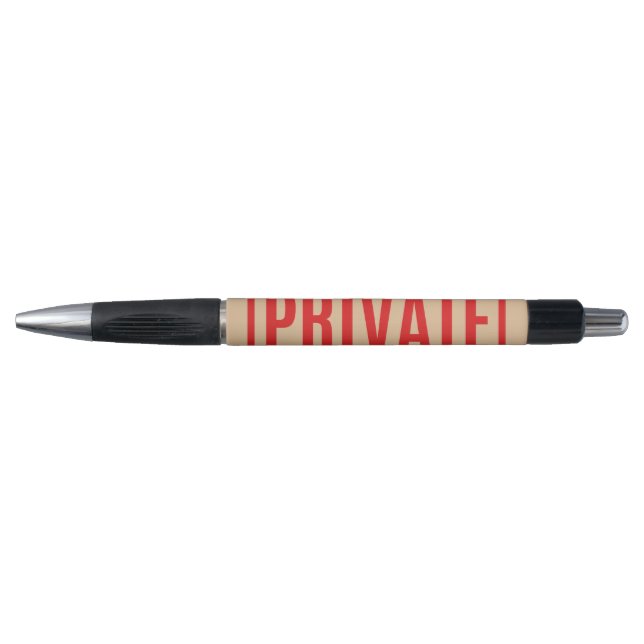 Stylo privé (Devant)