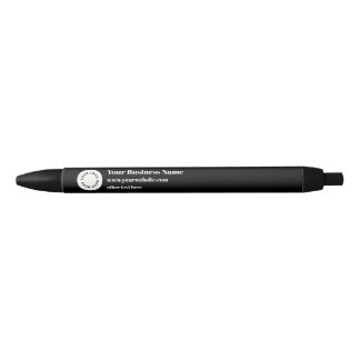 Stylo promotionnel noir avec votre logo