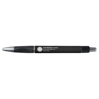 Stylo promotionnel noir avec votre logo